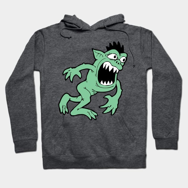 Angry Green Monster Hoodie by Urbanic